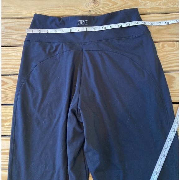 Pink Active High Waist Joggers Size Medium Women’s Black - Picture 7 of 8